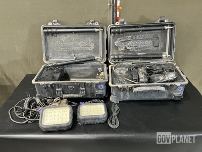 (2) Pelican 9460 Remote Area Lighting Systems