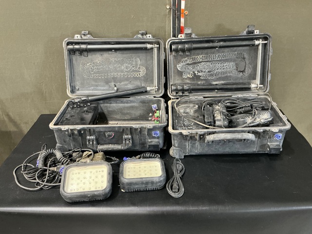 (2) Pelican 9460 Remote Area Lighting Systems
