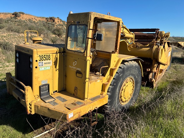 1976 Cat 633D Motor Scraper (Inoperable)