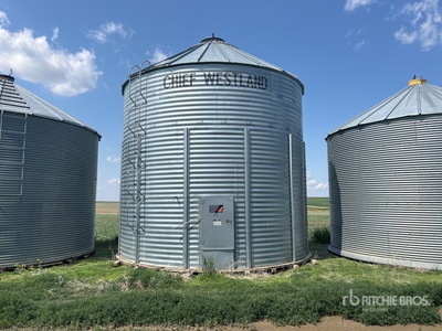 Chief Westland +/- 3900 bu 6 Ring Grain Bin