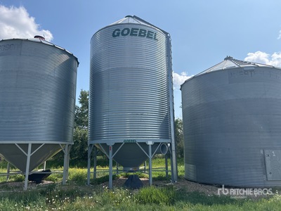 Goebel +/- 3300 bu 5 Ring Hopper Cassone per grano