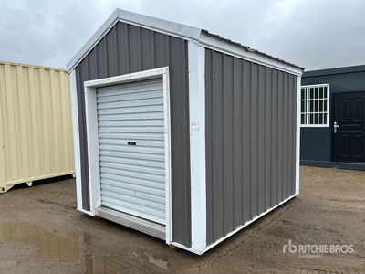 8 ft x 10 ft Storage Shed