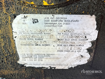 2009 JCB 4CX Chargeuse-pelleteuse