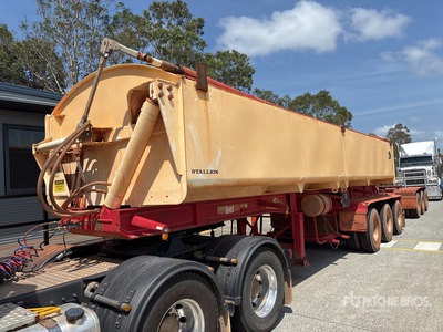 2023 Tristar 9 m Tri/A Remolque de descarga lateral