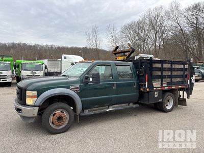 2008 Ford F-450 XL 4x2 Crew Cab Camion à Plateau