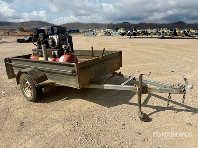 2018 JBS KWB 25.4 cfm Mobile 110 L Compresor de aire