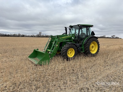 2022 John Deere 5125M 4WD-tractor