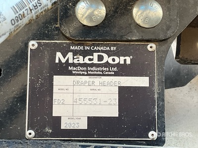 2023 MacDon FD240 40 ft Flex Draper Cabezal de cosechadora trilladora