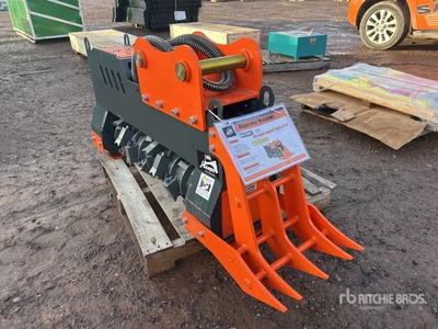2025 Handy HEM34 Excavator Mulcher - Fits Cat 306 (Unused)