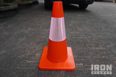 Steelman TC-PVC45R 45cm TRAFFIC CONE 100 pc (Unused)