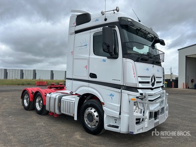2020 Mercedes-Benz Actros 2653 6x4 Tracteur Routier Couchette