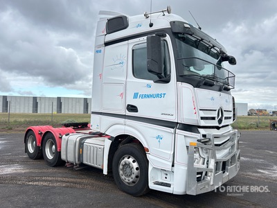 2019 Mercedes-Benz Actros 2653 6x4 T/A Sleeper Truck Tractor