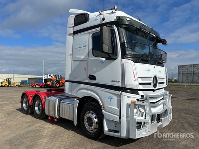 2019 Mercedes-Benz Actros 2653 6x4 Tracteur Routier Couchette