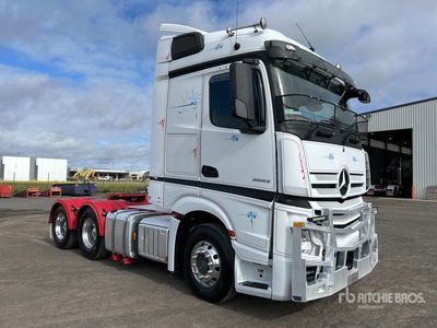 2019 Mercedes-Benz Actros 2653 6x4 Tracteur Routier Couchette
