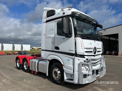 2020 Mercedes-Benz Actros 2653 6x4 Tracteur Routier Couchette
