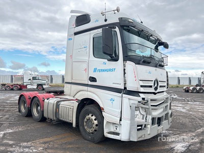2020 Mercedes-Benz Actros 2653 6x4 3- Achs Sattelzugmaschine mit Schlafkabine