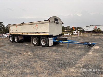 2013 Bulk Transport Quad Dog Remorque à benne basculante
