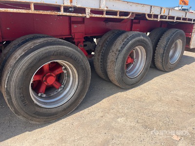 1986 Haulmark 13.1 m Tri/A Lead Rimorchio a cassone fisso