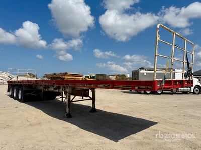 2021 Stonestar 42 ft Tri/A Turntable フラットベッドトレーラー