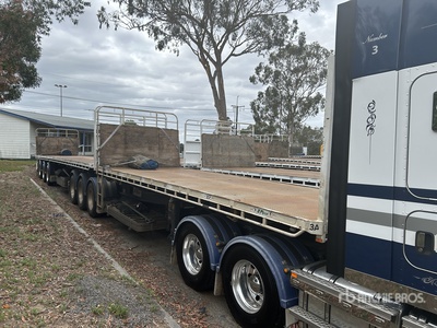 2021 Ophee 7.8 m Tri/A B-Double Lead Remolque caja abierta