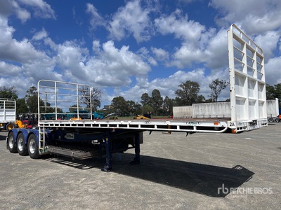 2021 Ophee 7 m Tri/A B-Double Lead Remolque caja abierta