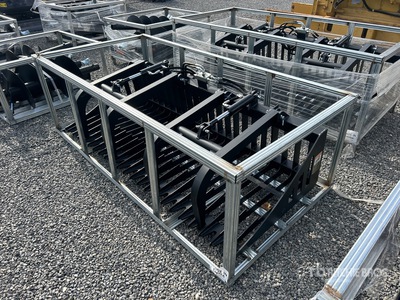 2025 PABREAK RGB240 84 in Skeleton Skid Steer Grapple (Unused)