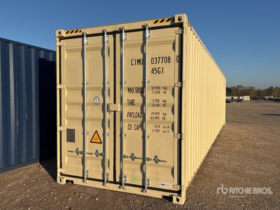 2025 40 ft High Cube Kontener magazynowy