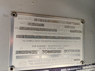 2021 Liberty Freightmore 13.7 m Tri/A Plateforme Surbaissée