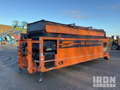 2017 Doppstadt HS800 Selector Skid-Mounted Meuleuse horizontale