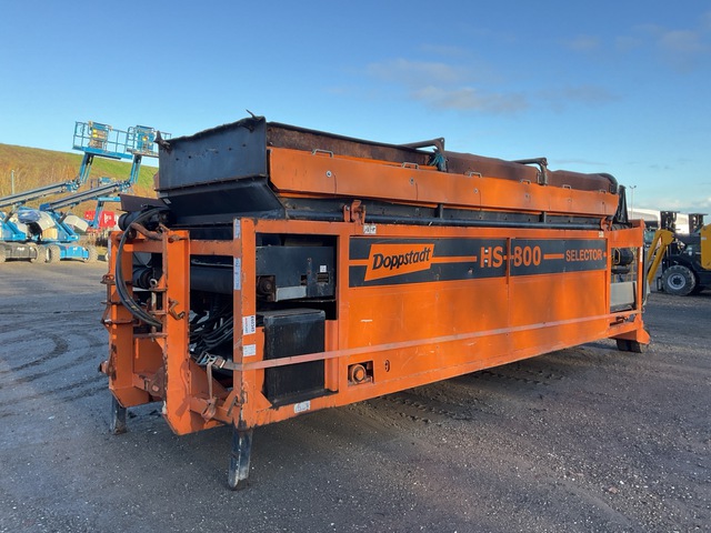 2017 Doppstadt HS800 Selector Skid-Mounted Horizontal Grinder 2017 Doppstadt HS800 Selector Skid-Mounted Horizontal Grinder