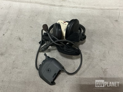 (3) Racal Acoustics A3206760 Tactical Microphone Headsets