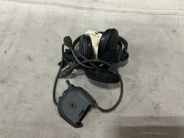 (3) Racal Acoustics A3206760 Tactical Microphone Headsets