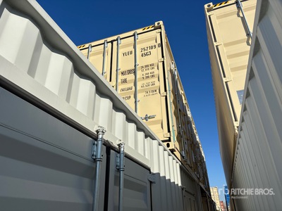 2025 40 ft High Cube Multi-Door Opslag container