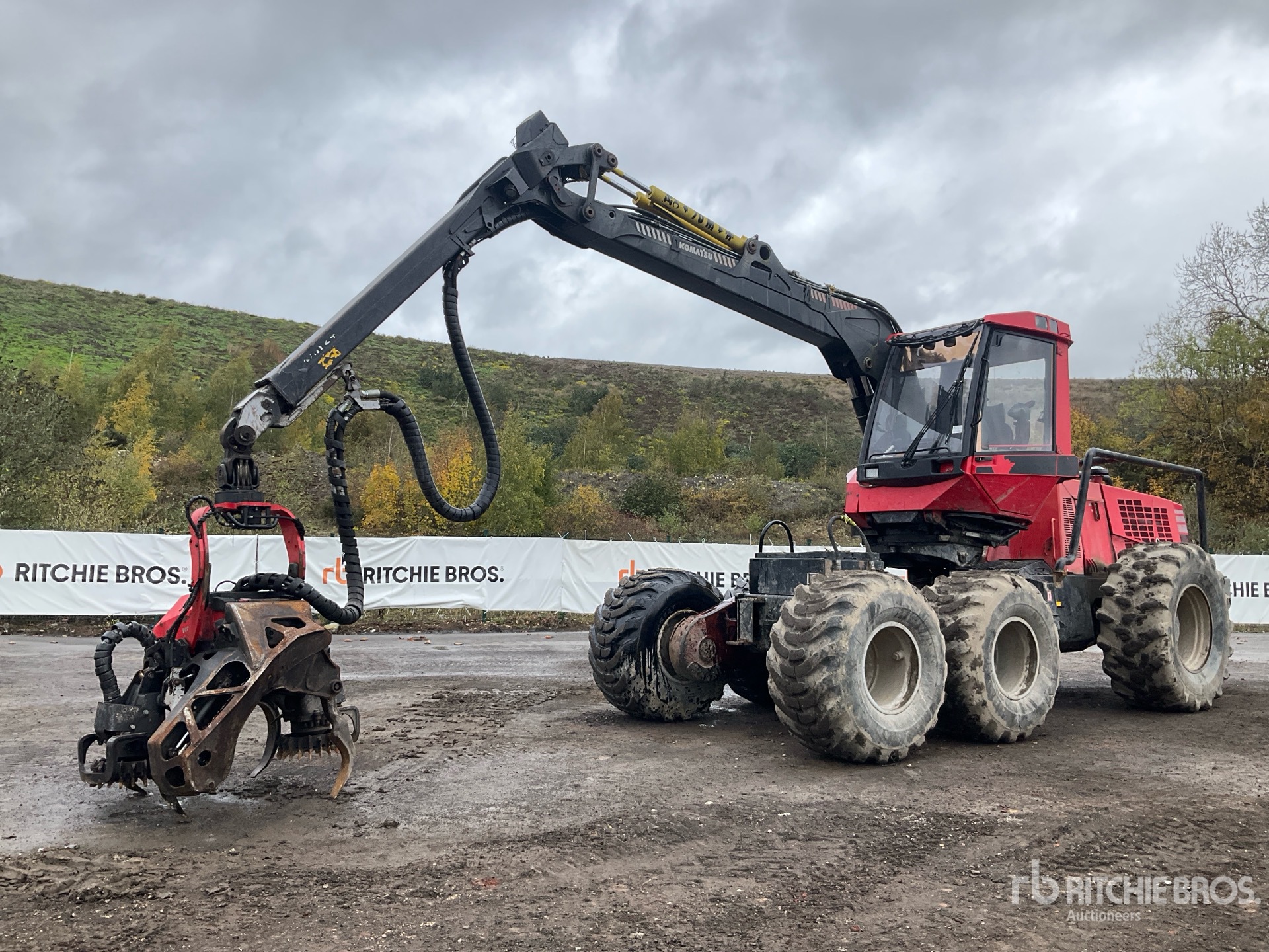 2014 Komatsu 941.1 Abatteuse-façoneuse sur roues