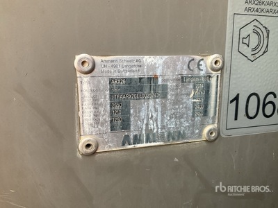 2014 Ammann ARX26 Double Drum Roller