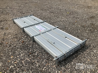 (100) Piece Lot of 10' Long Corrugated Steel Panels