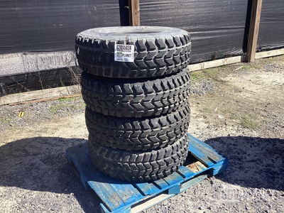 (4) Goodyear Wrangler 37x12.50R16.5LT Tires