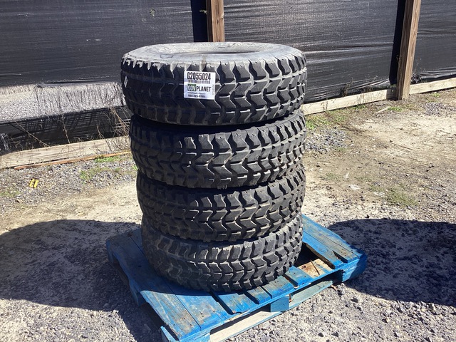 (4) Goodyear Wrangler 37x12.50R16.5LT Tires