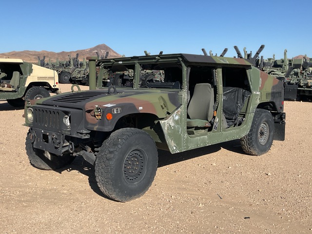 2011 AM General M1167 HMMWV 4 Door Hard Top w/Slant Back