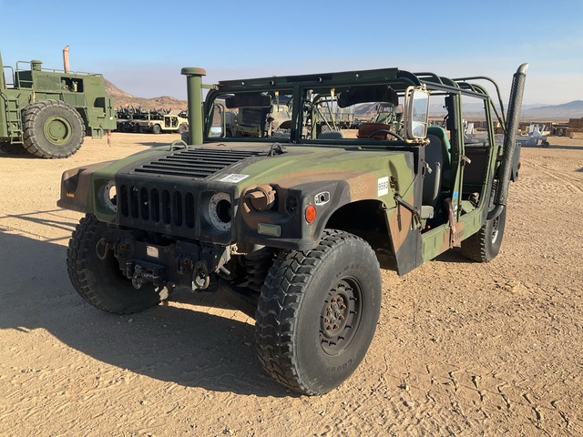 2005 AM General M1123 HMMWV 4 Door Soft Top w/Truck Body