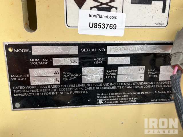 ELEVADOR TIJERA 2015 JLG 2632ES