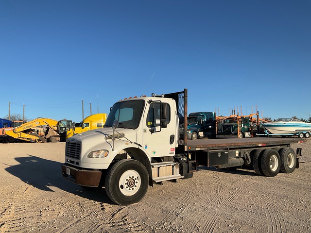 2012 Freightliner M2 106 6x4 Flatbed Truck 2012 Freightliner M2 106 6x4 Flatbed Truck