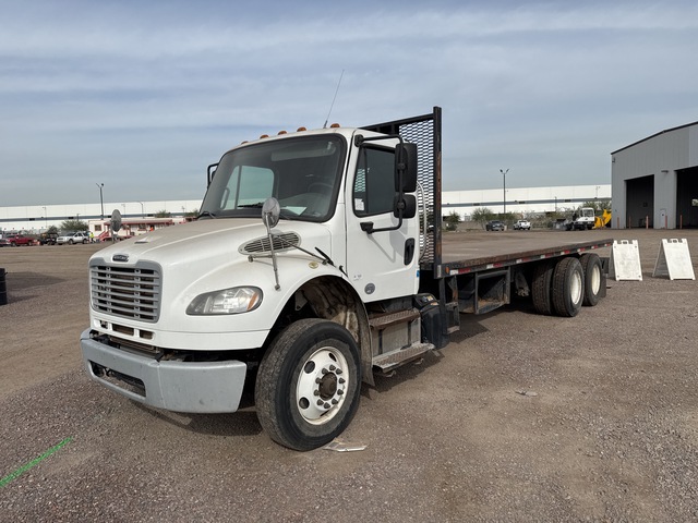 2015 Freightliner M2 106 6x4 Flatbed Truck 2015 Freightliner M2 106 6x4 Flatbed Truck