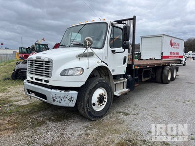 2015 (Inoperable) Freightliner M2106 6x4 Flatbed Truck