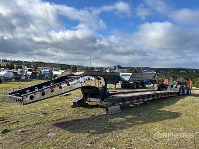 2002 Fontaine 55 ton Tri/A Removable Gooseneck Góndola