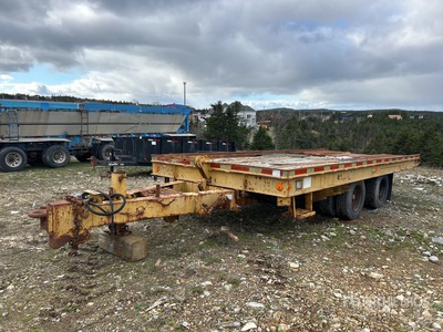 Custom Built 20 ft T/A Plataforma Basculante