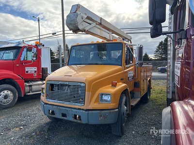 Posi-Plus 190-40-A 40 ft on 1998 Freightliner FL60 4x2 Camion de cubo