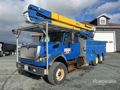 Posi-Plus 500-60-AU 60 ft on International T/A 6x4 Extended Cab Bucket Truck