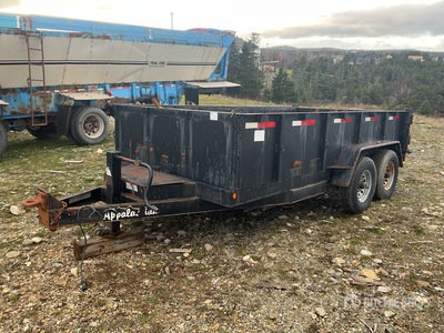 2013 Appalachian 14 ft T/A Dump Utility Trailer