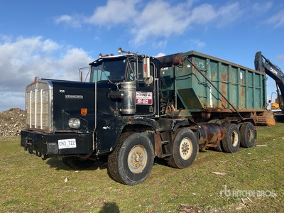 1988 Kenworth C500 8x4 Twin-Steer Roll-Off Truck